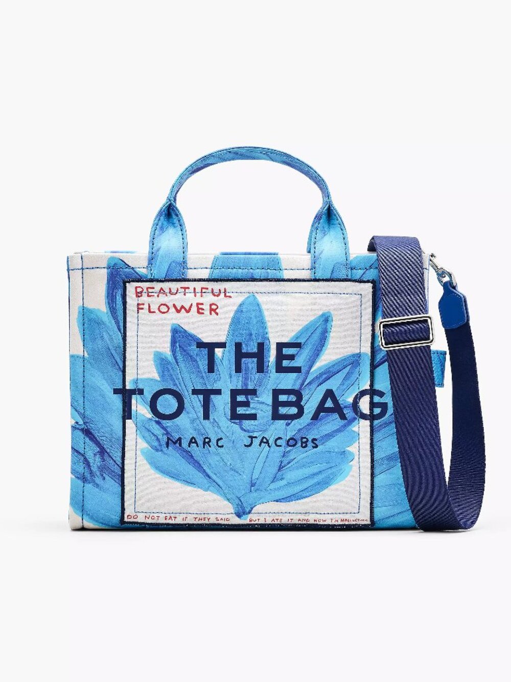 DAVID SHRIGLEY X MARC JACOBS CANVAS MEDIUM TOTE BAG